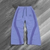 Striped printed sport sweatpants, autumn casual men's street fashion versatile wide-leg trousers Specification image